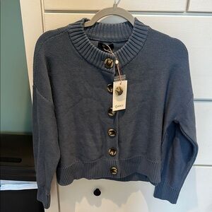 Quince Women's Blue Sweater